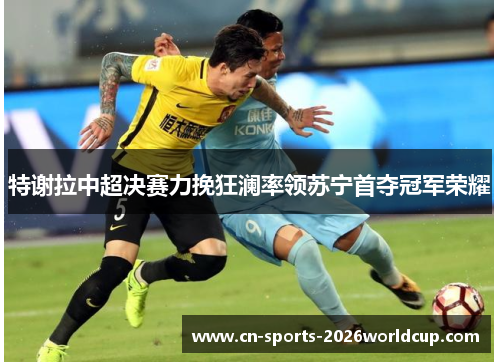 特谢拉中超决赛力挽狂澜率领苏宁首夺冠军荣耀 特谢拉中超决赛力挽狂澜率领苏宁首夺冠军荣耀